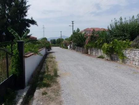 676M2 Grundstück Zum Verkauf In Dalyan Zum Verkauf In Dalyan An Der Ecke