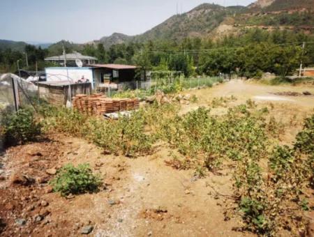 1245M2 Zonierungsgrundstück Zum Verkauf In Marmaris Çamlı