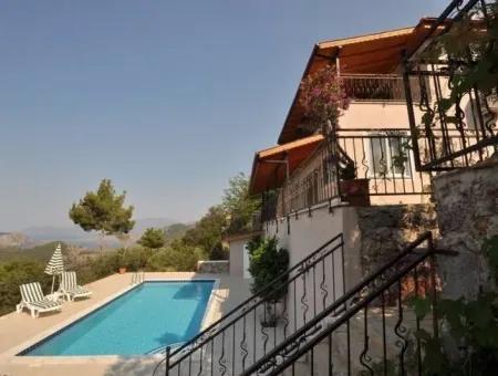 Villa Gokbel In Dalyan Iztuzu Villa Zum Verkauf Mit Meerblick Zum Verkauf In Gokbel