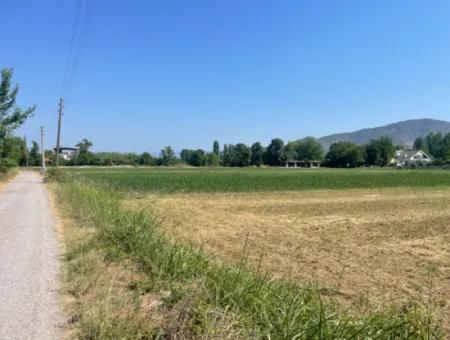 Grundstück Zum Verkauf Von 2715M2 Im Bebauten Gebiet Des Dorfes In Okçular