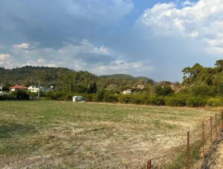 Grundstück Zum Verkauf In Çandır Mit Zustimmungsteilung 1160M2 Im Bebauten Gebiet Des Dorfes