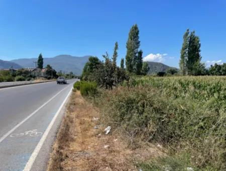 Dalyan Main Road Zero Land For Sale 8115M2 Commercial Land For Sale