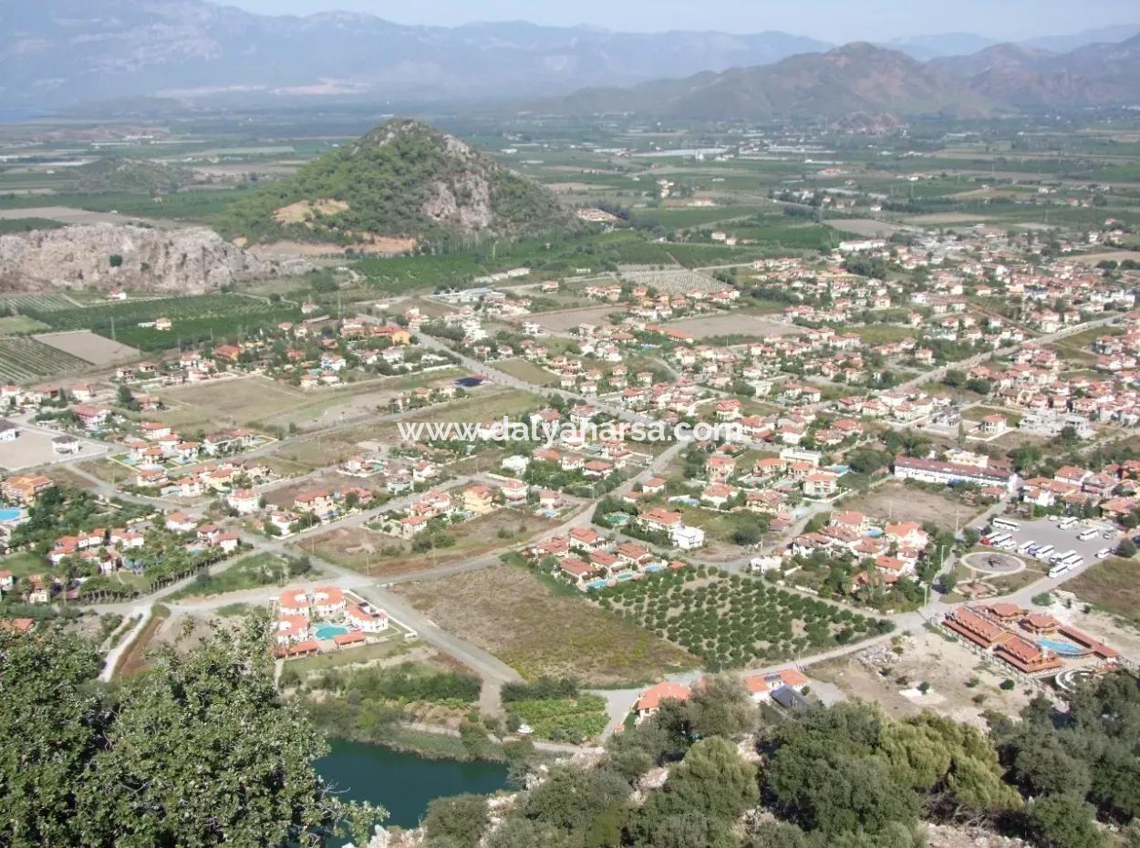 Dalyan Satılık Arsa Dalyan Gülpınarda 840M2 %15+30 İmar Satılık Arsa